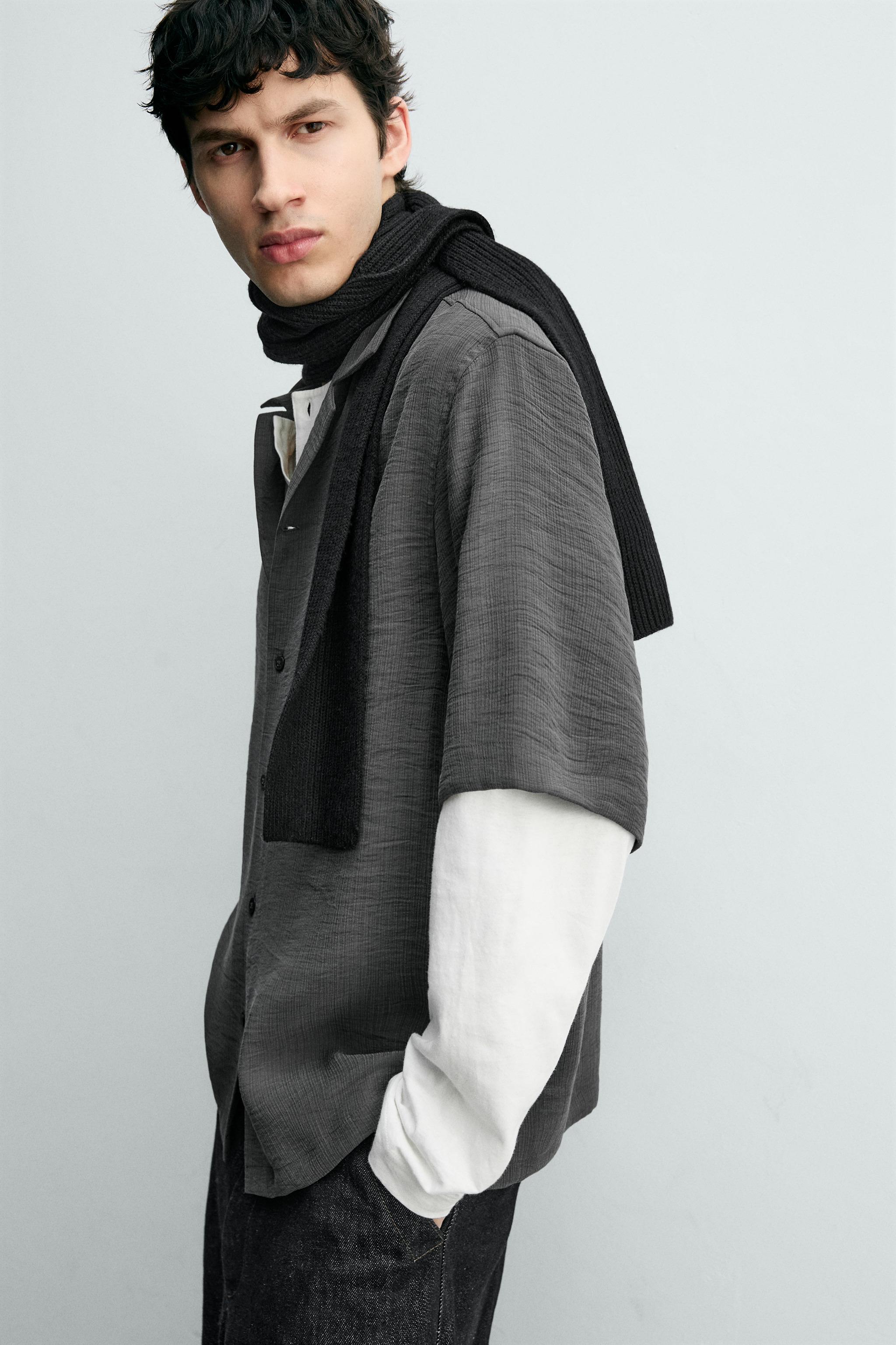 FLUID TEXTURED SHIRT